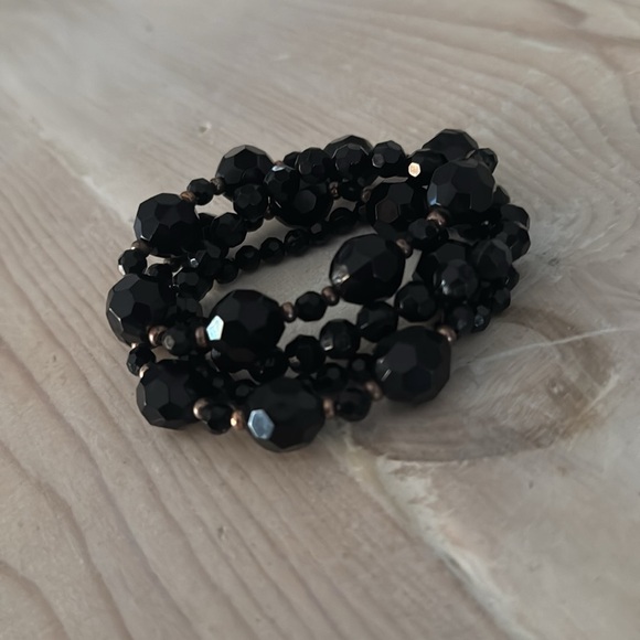 Black bracelets stack - Picture 3 of 4